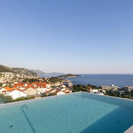 Modern In With Infinity Rooftop Pool Dubrovnik